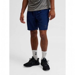 Hummel Pro Training Korte Broek Heren Donkerblauw | 762478-907