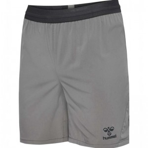 Hummel Pro Training Korte Broek Heren Grijs | 769698-261