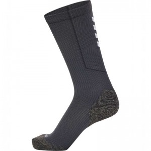 Hummel Pro Trainings High Broek Heren Grijs | 246427-671