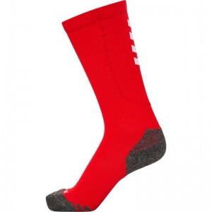 Hummel Pro Trainings High Sokken Heren Rood | 306002-803