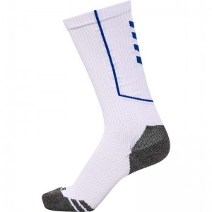 Hummel Pro Trainings High Sokken Heren Wit | 762225-817