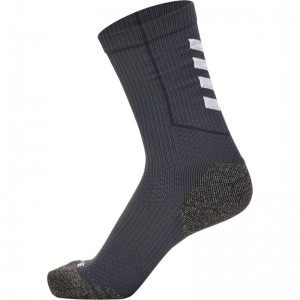 Hummel Pro Trainings Low Sokken Heren Grijs | 123704-259