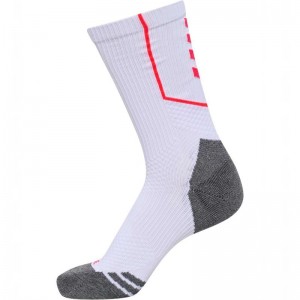 Hummel Pro Trainings Low Sokken Heren Wit | 694284-112