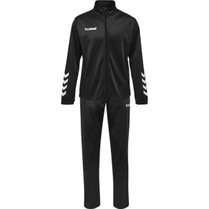 Hummel Promo Poly Suit Poloshirt Kinderen Zwart | 280022-963