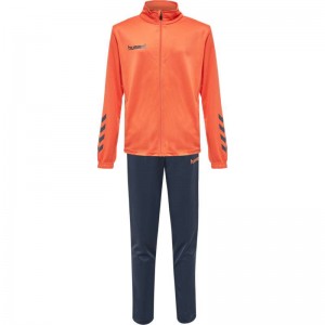 Hummel Promo Poly Suit Sneakers Kinderen Oranje | 866233-391