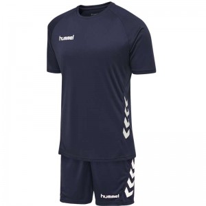 Hummel Promo Sets Heren Donkerblauw | 764441-210