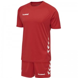 Hummel Promo Sets Heren Rood | 885032-846