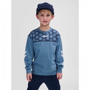 Hummel Ps Sweatshirts Kinderen Blauw | 073978-390