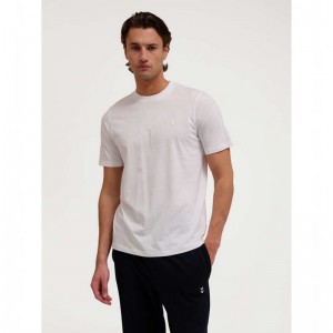 Hummel Pulse T-shirts Heren Wit | 619777-615