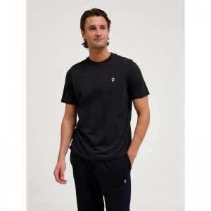 Hummel Pulse T-shirts Heren Zwart | 018988-908