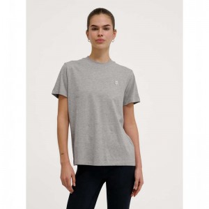 Hummel Pulse W T-shirts Dames Grijs | 273912-041