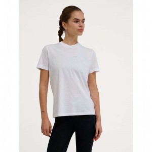 Hummel Pulse W T-shirts Dames Wit | 076712-740