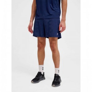 Hummel Pulse Workout Hoodie Heren Donkerblauw | 414927-776