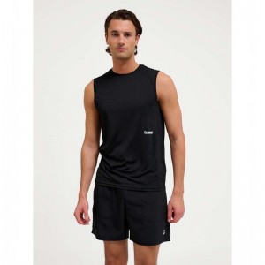 Hummel Pulse Workout Tanktop Heren Zwart | 064077-246