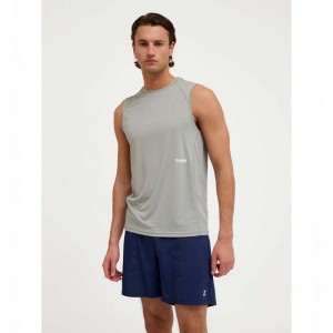 Hummel Pulse Workout Vest Heren Grijs | 302438-922