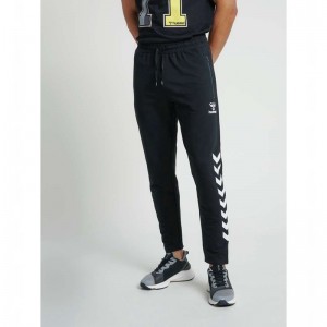 Hummel Ray 2.0 Tapered Broek Heren Zwart | 115485-062