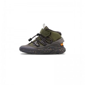 Hummel Reach Conquer Mid Tex Jr Winterschoenen Kinderen Olijfgroen | 572107-701
