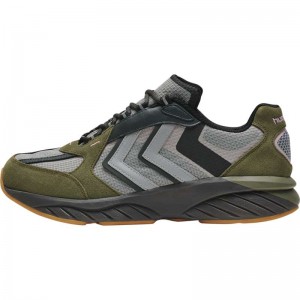 Hummel Reach Lx 6000 Tex Sneakers Heren Groen | 946697-161