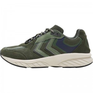 Hummel Reach Lx 6000 Urban Sneakers Heren Groen | 392006-831