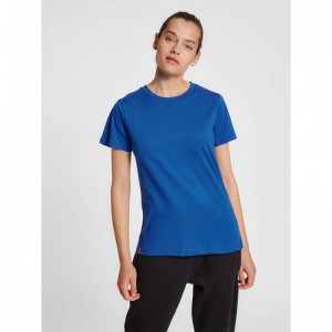 Hummel Red Basic S/S Handbalschoenen Dames Blauw | 002193-310