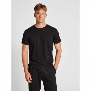 Hummel Red Basic S/S T-shirts Heren Zwart | 770044-075