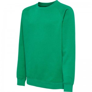 Hummel Red Classic Sweatshirts Kinderen Groen | 696846-948