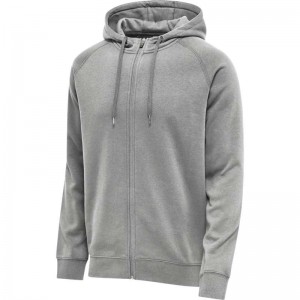 Hummel Red Classic Zip Hoodie Heren Grijs | 926825-042