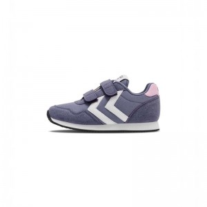 Hummel Reflex Double Multi Jr Sneakers Kinderen Wit | 446905-842