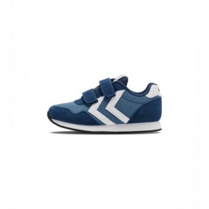 Hummel Reflex Double Multi Jr Sneakers Kinderen Blauw | 342256-458