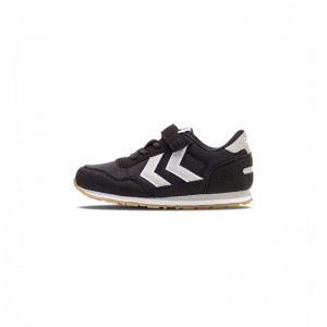 Hummel Reflex Jr Sneakers Kinderen Zwart | 680299-871