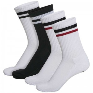 Hummel Retro 4-packs Mix Korte Broek Heren Wit | 056361-838