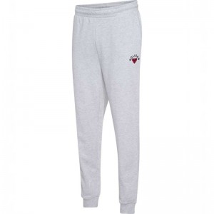 Hummel Roligan Joggingbroek Heren Grijs | 029337-186