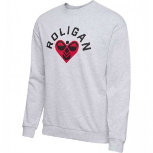 Hummel Roligan Sweatshirts Heren Grijs | 330415-879