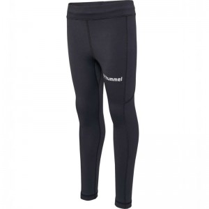 Hummel Run Hardloopbroek Kinderen Zwart | 736970-344