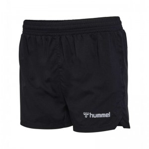 Hummel Run Korte Broek Dames Zwart | 113737-846