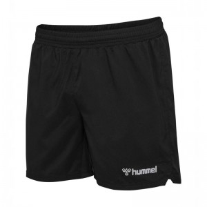 Hummel Run Korte Broek Heren Zwart | 447725-446