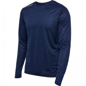 Hummel Run L/S Jersey Heren Zwart | 871490-184