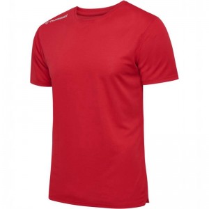 Hummel Run S/S T-shirts Heren Rood | 904981-999