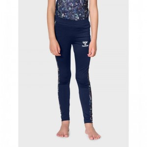 Hummel Sanne Hardloopbroek Kinderen Zwart | 405061-764