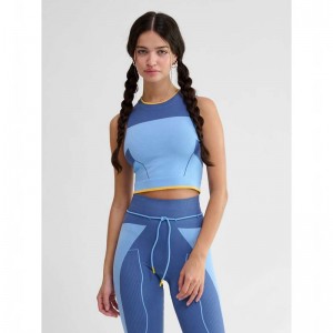 Hummel Seamless Sokken Dames Blauw | 067993-182