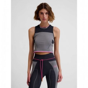 Hummel Seamless Sweatshirts Dames Grijs | 616220-191