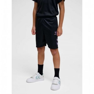Hummel Shimmer Korte Broek Kinderen Zwart | 473703-989