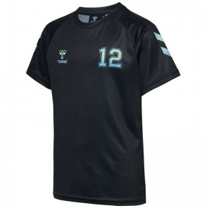 Hummel Shimmer S/S T-shirts Kinderen Zwart | 530213-505