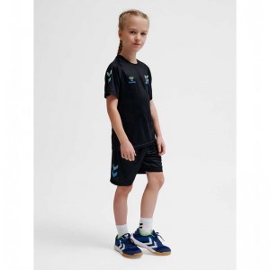 Hummel Shimmer T-shirts Kinderen Zwart | 485389-321