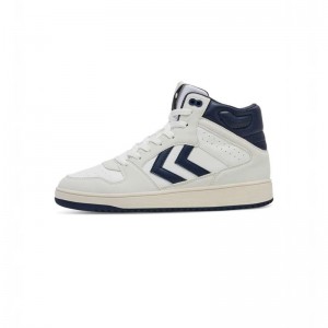 Hummel St. Power Play Mid Rtm Sneakers Heren Wit | 462431-607