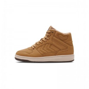 Hummel St. Power Play Mid Tex Sokken Heren Bruin | 349731-760