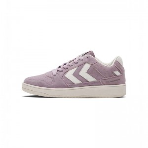 Hummel St. Power Play Suede Sneakers Heren Paars | 027247-700