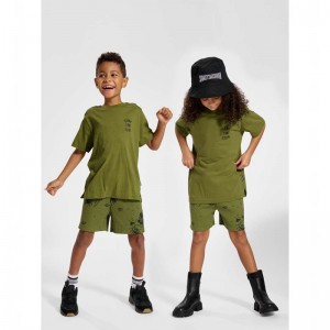Hummel Stsbahamas Korte Broek Kinderen Groen | 407452-042