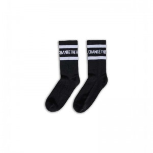 Hummel Stscarbon 2-pack Sokken Kinderen Zwart | 905497-546