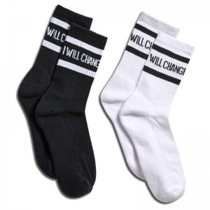 Hummel Stscarbon 2pk Sokken Kinderen Zwart | 118273-488